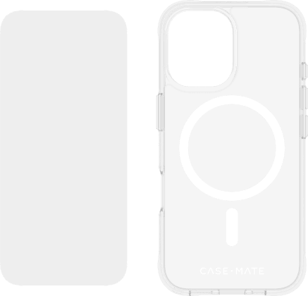 Apple iPhone 16 Case & Screen Protector Bundle