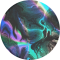 Swappable PopGrips - Oil Agate