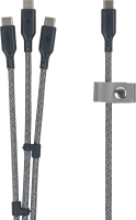 3-in-1 USB-C Cable 5ft