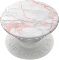 Swappable PopGrips - Rose Gold Lutz Marble
