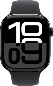 Apple Watch Series 10 Aluminum 46mm from Xfinity Mobile in Silver Case with Denim Sport Band (Size S/M)
