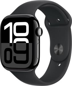 Apple Watch Series 10 Aluminum 46mm from Xfinity Mobile in Silver Case with Denim Sport Band (Size S/M)