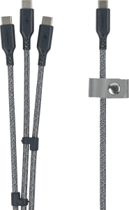 3-in-1 USB-C Cable 5ft