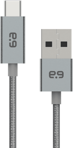 6ft Braided USB-A to USB-C Charge Cable