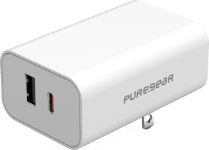 30W Dual USB-C + USB-A Fast Wall Charger