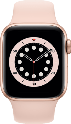gold mobile watch