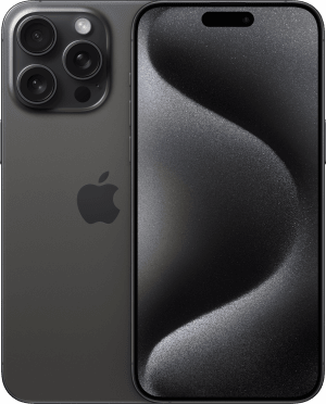 Apple iphone 15 pro max from xfinity mobile in black titanium