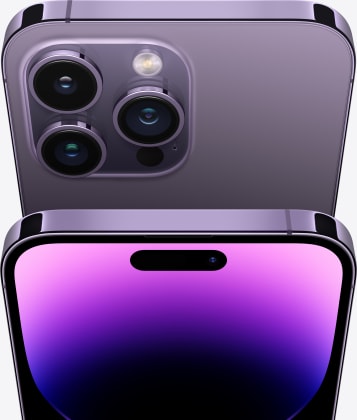 Apple iPhone 14 Pro from Comcast Business Mobile in Deep Purple