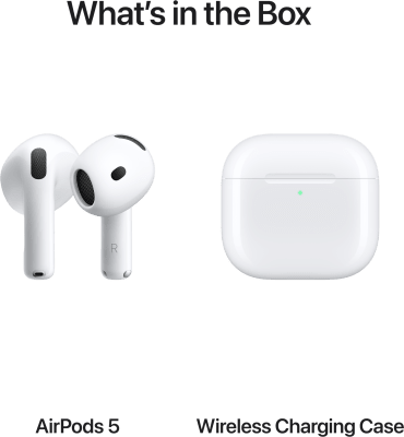 AirPods 5 with Wireless Charging Case
