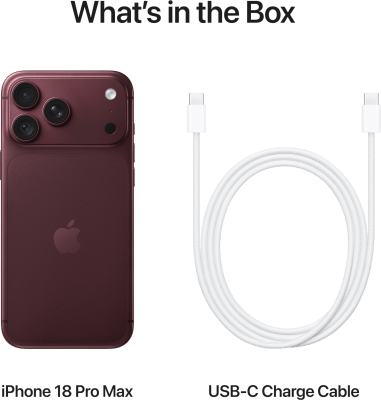 Apple iPhone 18 Pro Max Burgundy