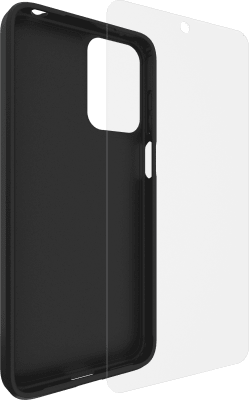 moto g play - 2024 Case & GLASS Screen Protector Bundle