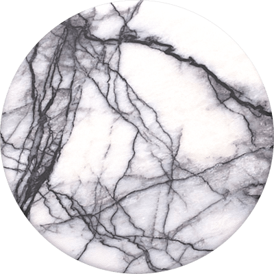 Swappable PopGrips - Dove White Marble