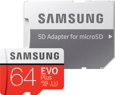 64GB Evo Plus MicroSDXC Memory Card