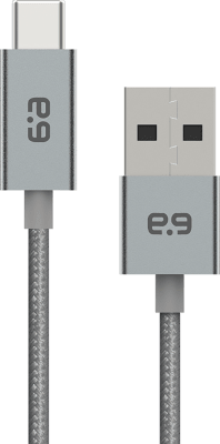4ft Braided USB-A to USB-C Charge Cable