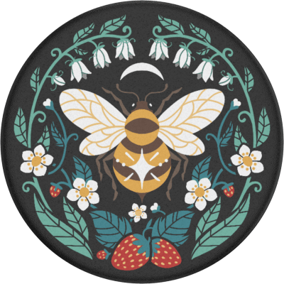 Swappable PopGrips - Bee Boho