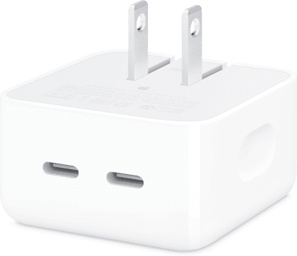 Apple 35W Dual USB-C Fast Charger from Xfinity Mobile in White