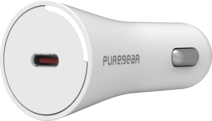 Cargador PureGear rápido para auto USB-C de 20 vatios