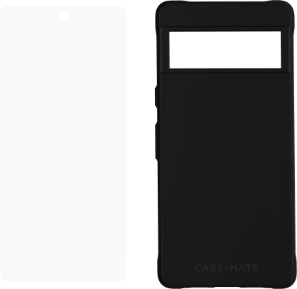 Case-Mate Tough Series Google Pixel 7a Case (Black) with FlexiShield Screen  Protector 