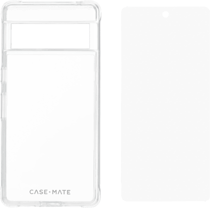 Case-Mate Tough Series Google Pixel 7a Case (Black) with FlexiShield Screen  Protector 
