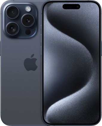 Apple iPhone 15 Pro de Xfinity Mobile en color Blue Titanium