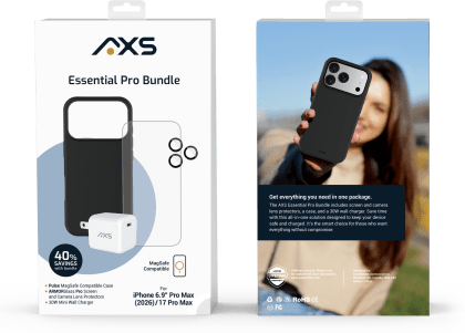 Axessorize Apple iPhone 18 Pro Max Essential 4-in-1 Bundle from
