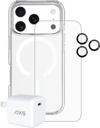 Axessorize Apple iPhone 18 Pro Essential 4-in-1 Bundle from