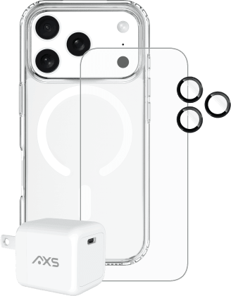 Axessorize Apple iPhone 17 Pro Max Essential 4-in-1 Bundle from