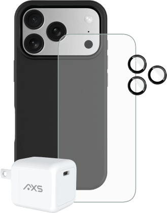 Axessorize Apple iPhone 17 Pro Essential 4-in-1 Bundle from