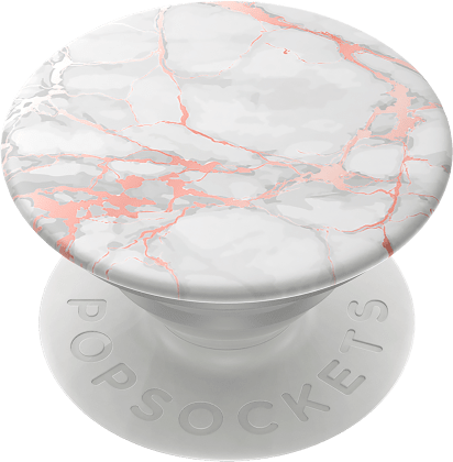 PopSockets Swappable PopGrips - Rose Gold Lutz Marble from Xfinity Mobile in Rose Gold Lutz Marble