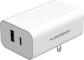 30W Dual USB-C + USB-A Fast Wall Charger