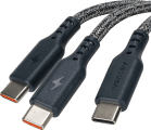 3-in-1 USB-C Cable 5ft