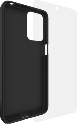 moto g play - 2024 Case & GLASS Screen Protector Bundle