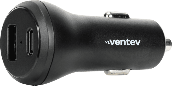 32W Dual USB-C + USB-A Fast Car Charger