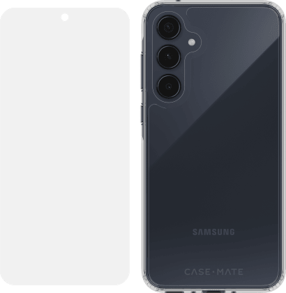 Samsung Galaxy A35 5G Case & GLASS Screen Protector Bundle