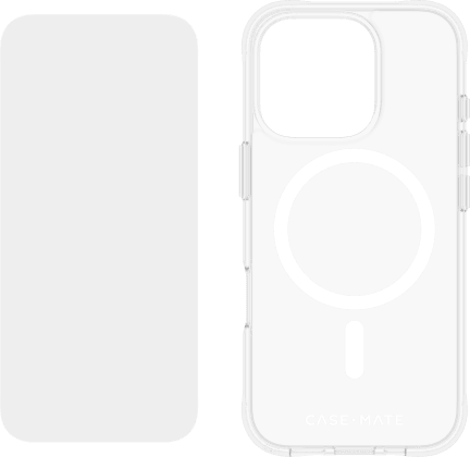 Apple iPhone 16 Pro Case & Screen Protector Bundle