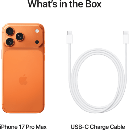 Apple iPhone 17 Pro Max Cosmic Orange