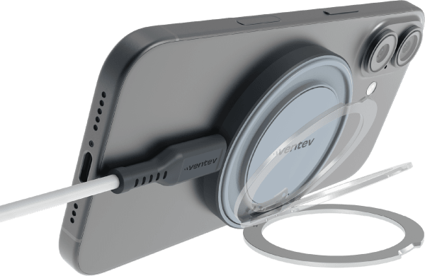 Qi2 15W Wireless Magnetic Charger with Stand