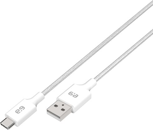 4ft USB-A to USB-C Braided Charge Cable