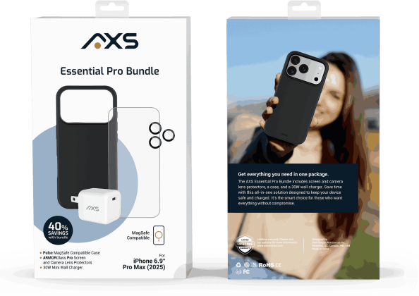 Apple iPhone 17 Pro Max Essential 4-in-1 Bundle