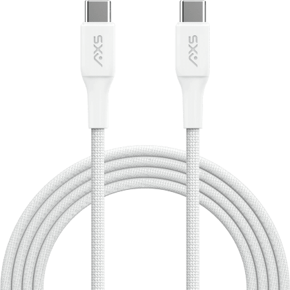 DUOCharge 45W Flat Wall Charger & 2x 4ft Braided Cable