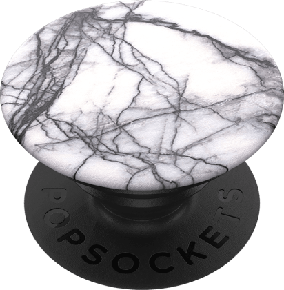 Swappable PopGrips - Dove White Marble