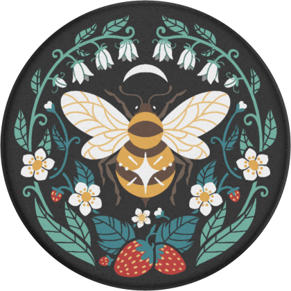 Swappable PopGrips - Bee Boho